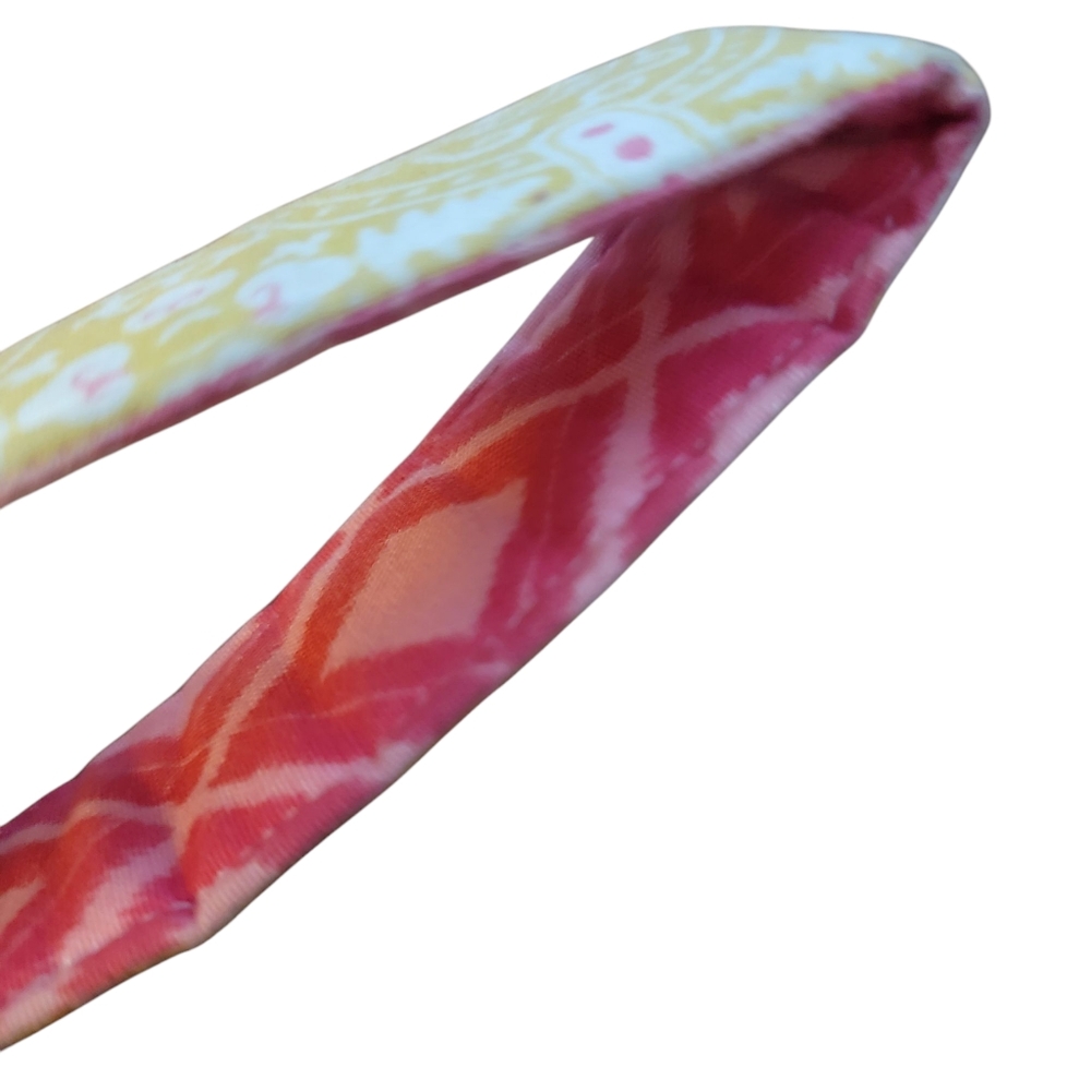 Yellow Patterned Keychain - image 3